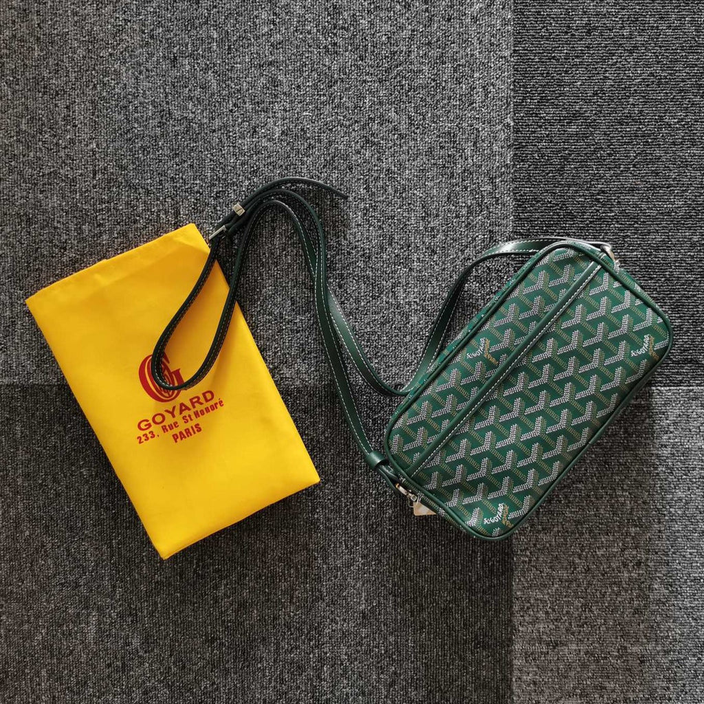 CAP-VERT PM BAG 23X8X14CM GREEN CANVAS